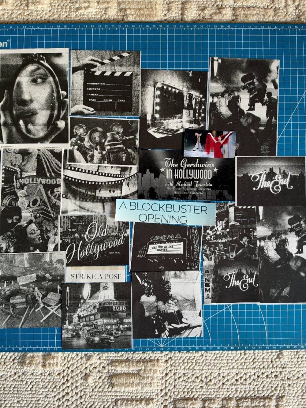 Old Hollywood Junk Journal Kit – Curated Ephemera Pack